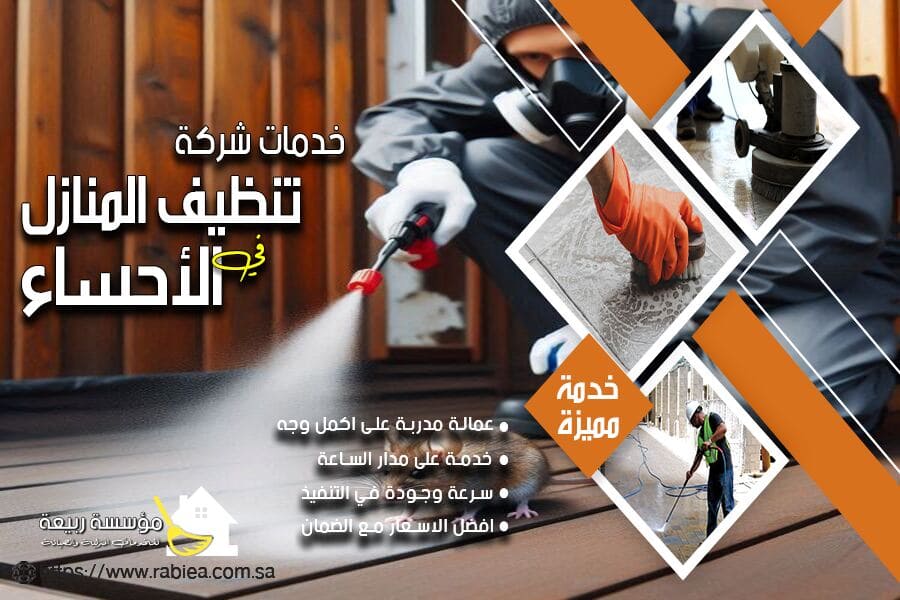 شركة مكافحة ورش فئران في الاحساء