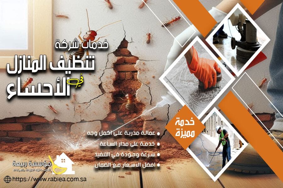 افضل شركه مكافحة النمل الابيض بالاحساء